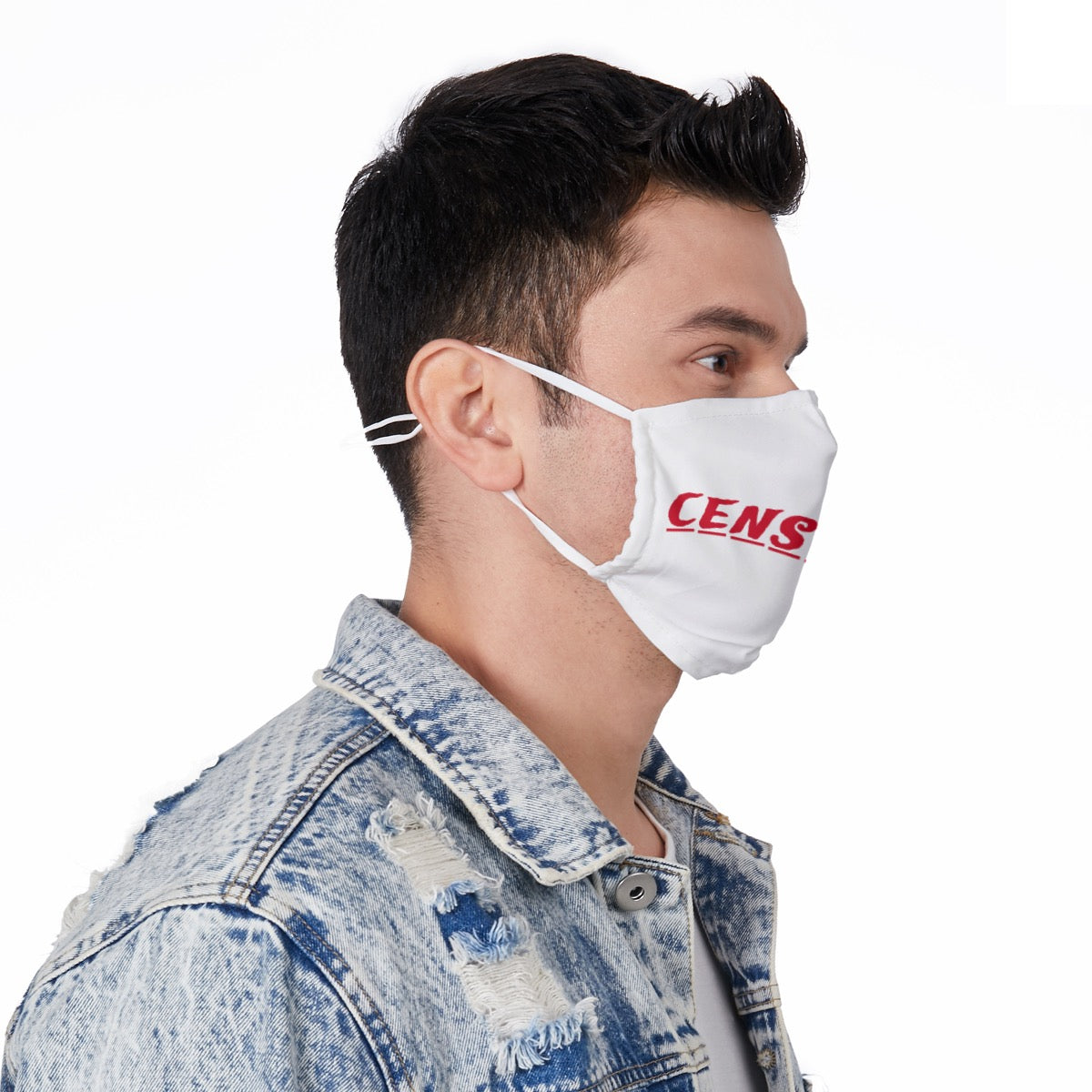 All-Over Print Face Mask with Adjustable Ear Loops
